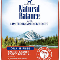 Natural Balance L.I.D. Alimento seco para perros con ingredientes limitados, libre de granos