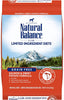 Natural Balance L.I.D. Alimento seco para perros con ingredientes limitados, libre de granos