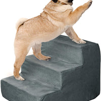 PETMAKER High Density Foam 3 Tier Pet Steps - BESTMASCOTA.COM