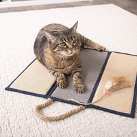 SmartyKat – Rascador para mascotas – Triple panel plegable colgante, multicolor - BESTMASCOTA.COM