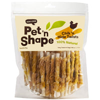 Pet 'n Shape Chicken Hide Twists - BESTMASCOTA.COM