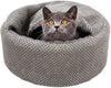 Winsterch - Cama para gatos, lavable, cálida, redonda, suave, sofá para mascotas, cama para gatos, camas para mascotas pequeñas - BESTMASCOTA.COM
