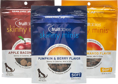 Fruitables 5 oz Skinny Minis Dog Treat Variety Pack - BESTMASCOTA.COM