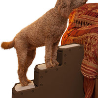 Pet Gear Easy Step III - Escalera extra ancha para mascotas, 3 pasos/para gatos y perros hasta 200 libras - BESTMASCOTA.COM