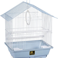 Prevue Pet Products jaula para aves estilo casa, Azul - BESTMASCOTA.COM