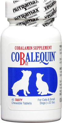 Cobalequin Pestañas para masticar 45 ct para gatos/perros pequeños (< 22 lb.) - BESTMASCOTA.COM