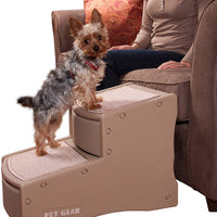 Pet Gear Easy Step II Escaleras de 2 pasos para perros y gatos de hasta 150 libras - BESTMASCOTA.COM