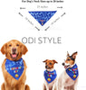 Odi Style Dog Bandana for Dog Birthday Party - Dog Birthday Bandana for Small, Medium, Large Dogs, Bandana for Dogs Puppy Birthday Party, Boy Dog Happy Birthday Bandana, Blue - BESTMASCOTA.COM