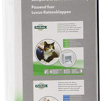PetSafe túnel Extension de pared para PetSafe 4-Way Bloqueo y llave Cat puertas magnético, color blanco - BESTMASCOTA.COM