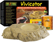 EXO TERRA vivicator Vibrating Alimentos Plato con control remoto y puede caracoles - BESTMASCOTA.COM