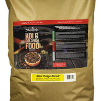 Blue Ridge Fish Food Pellets, Koi y Goldfish Fórmula de crecimiento, Mini 1/8" y estándar 3/16" Pellet flotante, dieta equilibrada - BESTMASCOTA.COM