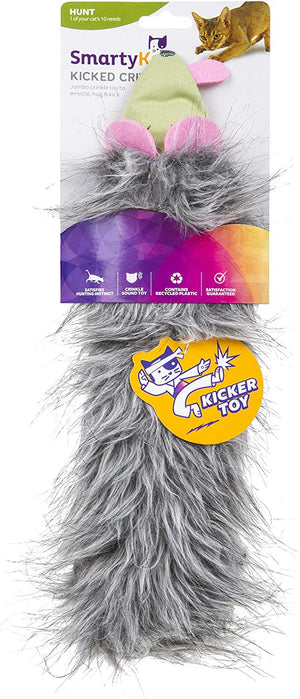 smartykat Kicked Critter Kicker gato de peluche Juguete - BESTMASCOTA.COM