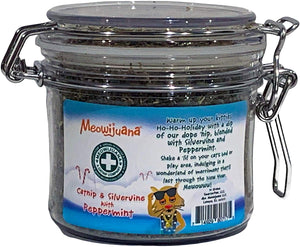 Meowijuana Winter Blend Catnip, menta y Silvervine - BESTMASCOTA.COM