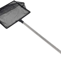 FISH PROS - Red de malla fina para pecera con mango largo - Red para peces de acuario con mango extensible de 24.0 in - Accesorios para acuario - BESTMASCOTA.COM