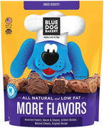 Bocaditos para perro naturales de bajo contenido de grasa, de la marca Blue Dog Bakery. - BESTMASCOTA.COM