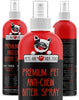 Spray antimasticable para adiestramiento de perros: no masticar amargo y disuasorio de mascotas para perros y gatos – Corrección de comportamiento para dejar de masticar y lamer – seguro para muebles, patas y vendajes – 8 oz - BESTMASCOTA.COM