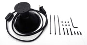 Halógenas Gu10 de reptil Cúpula Fixture con 54" AC Cord y Interruptor - BESTMASCOTA.COM