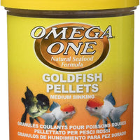 Omega One - Pellets de pez dorado, hundimiento, 0.157 in, pellets medianos - BESTMASCOTA.COM