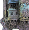 Penn Plax decoración de acuario, castillo pintado a mano con detalles realistas sobre 14.5 pulgadas parte alta A. - BESTMASCOTA.COM