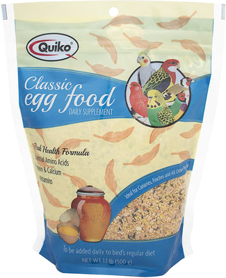 Quiko Classic Egg Food Suplemento para pájaros - BESTMASCOTA.COM