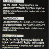 EXO TERRA Reptiles/anfibios en polvo Suplemento de calcio, 1.4-ounce - BESTMASCOTA.COM