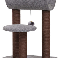 Petpals - Torre para gato con rascador de arena para actividades de gato - BESTMASCOTA.COM