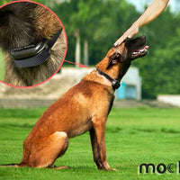 Mockins - Collar para perros con vibración de pitido y control remoto electrónico 100% resistente a la lluvia – Collar de distancia de 990 pies para perros ... - BESTMASCOTA.COM