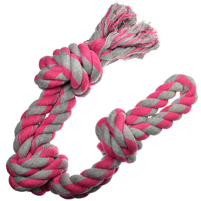 Dog Toys for Aggressive Chewers - 1 Nearly Indestructible Dog Toy - Large Dog Toys - Durable Heavy Duty Dog Toys - Dog Chew Toys - Rope Dog Toy - Tug of War Dog Toy for Large Breed - Tough Dog Toys - BESTMASCOTA.COM