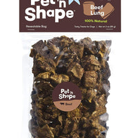 Pet 'n Shape Beef Lung Dog Treats – Hecho y procedente en los Estados Unidos – Trato sano natural - BESTMASCOTA.COM