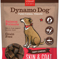 Cloud Star Dynamo Perro Piel y Abrigo, Funcional Masticables suaves, Salmón con Omega 3, Vitamina E, Grain Free - BESTMASCOTA.COM