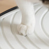 Caja de arena higiénica para gatos IRIS Top Entry, Tapa ranurada con cuchara, L - BESTMASCOTA.COM