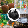 Homasy 400GPH Bomba sumergible de 25 W, bomba de agua de fuente ultra silenciosa con cable de alimentación de 5.9 pies, 2 boquillas para acuario, tanque de peces, estanque, hidroponía, estatuario - BESTMASCOTA.COM