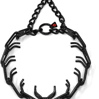 Herm Sprenger - Collar de entrenamiento para perro de acero inoxidable negro con cuello giratorio ultra Plus para mascotas, collar sin tirones para perros, collar de entrenamiento antitirones fabricado en Alemania - BESTMASCOTA.COM