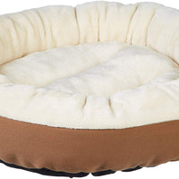 Cama para mascotas AmazonBasics de 20 pulgadas para gatos o perros pequeños - BESTMASCOTA.COM
