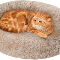 Love's Cabin - Cama para gatos de interior con calefacción para gatos con base impermeable y lavable a máquina, mullida cama de cojín para aliviar las articulaciones y mejorar el sueño - BESTMASCOTA.COM