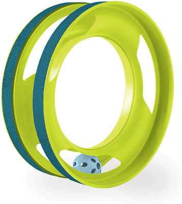 Juguete para gatos de Petstags, niveles divertidos de juego interactivo, pista circular con bolas móviles, satisface las necesidades de caza, persecución y ejercicio de Kitty - BESTMASCOTA.COM