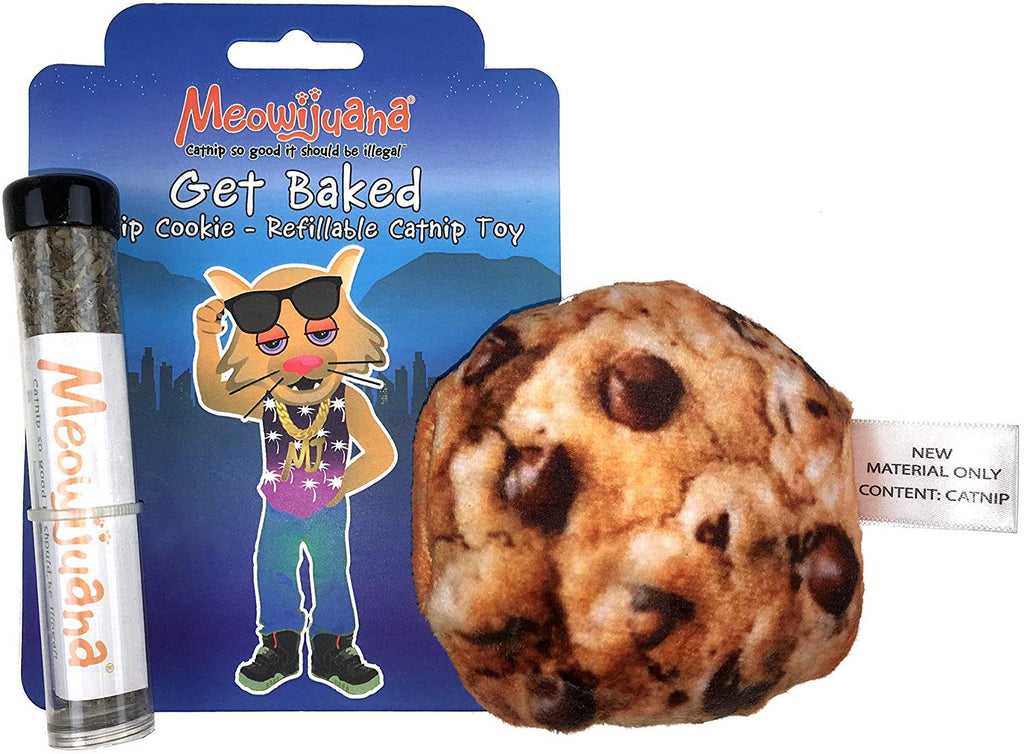 Meowijuana Obtenga el juguete rellenable de Catnip de Catnip incluido. - BESTMASCOTA.COM