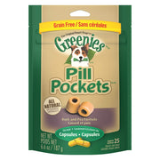 GREENIES Pill Pockets Natural Dog Treats, Capsule Size, Duck & Pea Flavor - BESTMASCOTA.COM