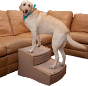 Pet Gear Easy Step II Escaleras extra anchas, 2 pasos/para gatos y perros de hasta 200 libras - BESTMASCOTA.COM
