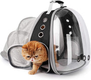 LOLLIMEOW Pet Carrier Backpack, Bubble Backpack Carrier, Cats and Puppies,Airline-Approved, Designed for Travel, Hiking, Walking & Outdoor Use