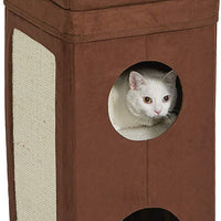 MidWest Curious Cat Cube, Cat House / Cat Condo - BESTMASCOTA.COM