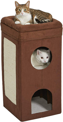 MidWest Curious Cat Cube, Cat House / Cat Condo - BESTMASCOTA.COM