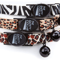 Meow Town cheetah-print Nylon Cat Collar, 8 – 12 inch - BESTMASCOTA.COM