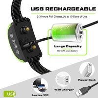 ValoinUS Dog Bark Collar Adjustable Sensitivity and Intensity Levels-Dual Anti-Barking Modes-Rechargeable/Rainproof -No Barking Control Dog Shock Collar for Small Medium Large Dog - BESTMASCOTA.COM