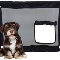 Pet Vida porta-gate Travel abatible y plegable y ajustable Pet Cat Dog Puerta - BESTMASCOTA.COM