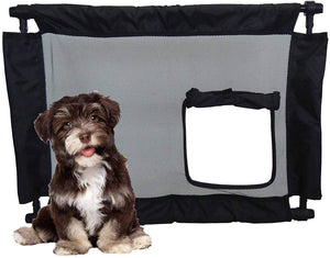 Pet Vida porta-gate Travel abatible y plegable y ajustable Pet Cat Dog Puerta - BESTMASCOTA.COM