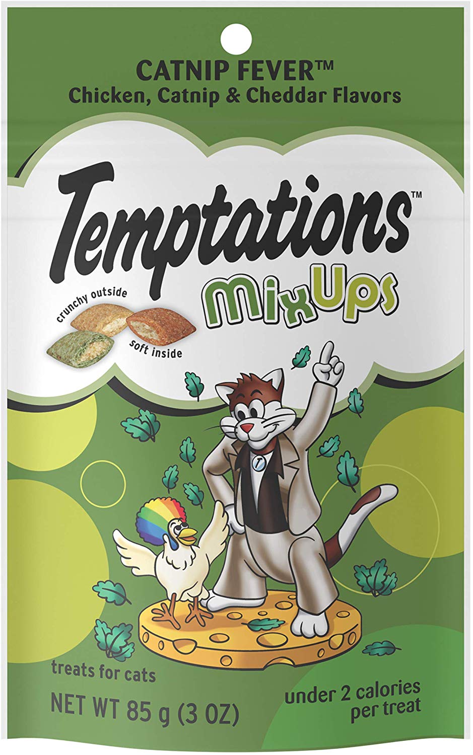 TEMPTATIONS MixUps Crunchy and Soft Cat Treats, 3 oz. (12 Pack) - BESTMASCOTA.COM