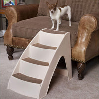 PetSafe Solvit PupSTEP Lite escaleras para mascotas, escalones para perros y gatos, mejor para mascotas pequeñas y medianas, diseño no plegable - BESTMASCOTA.COM