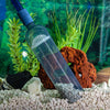 MisteSun - Limpiador de acuario para acuario, bomba de vacío Siphon, cambiador de agua con cinta de control de flujo ajustable y cepillo de limpieza para acuario - BESTMASCOTA.COM