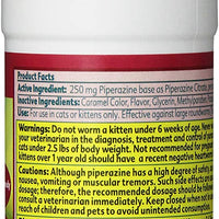 Desparasitante Excel Roundworm para gatos, 4 onzas, Negro/Gris - BESTMASCOTA.COM